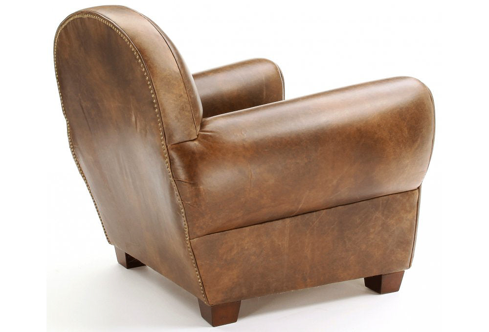 Old Boot Sofas Cello Armchair in Vintage Leather Tan