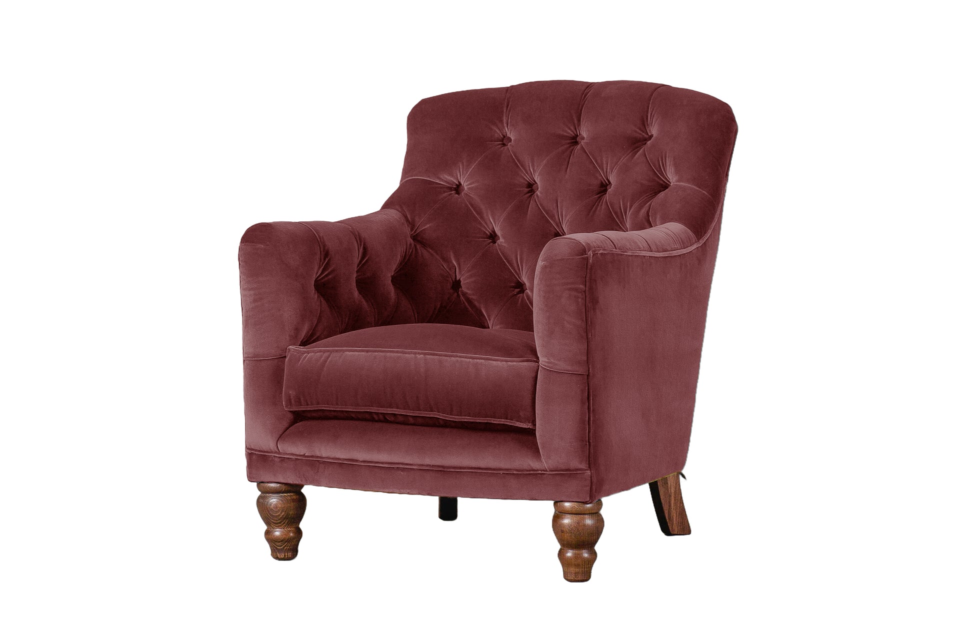 Old Boot Sofas Cubby Armchair Aged Velvet Pinot