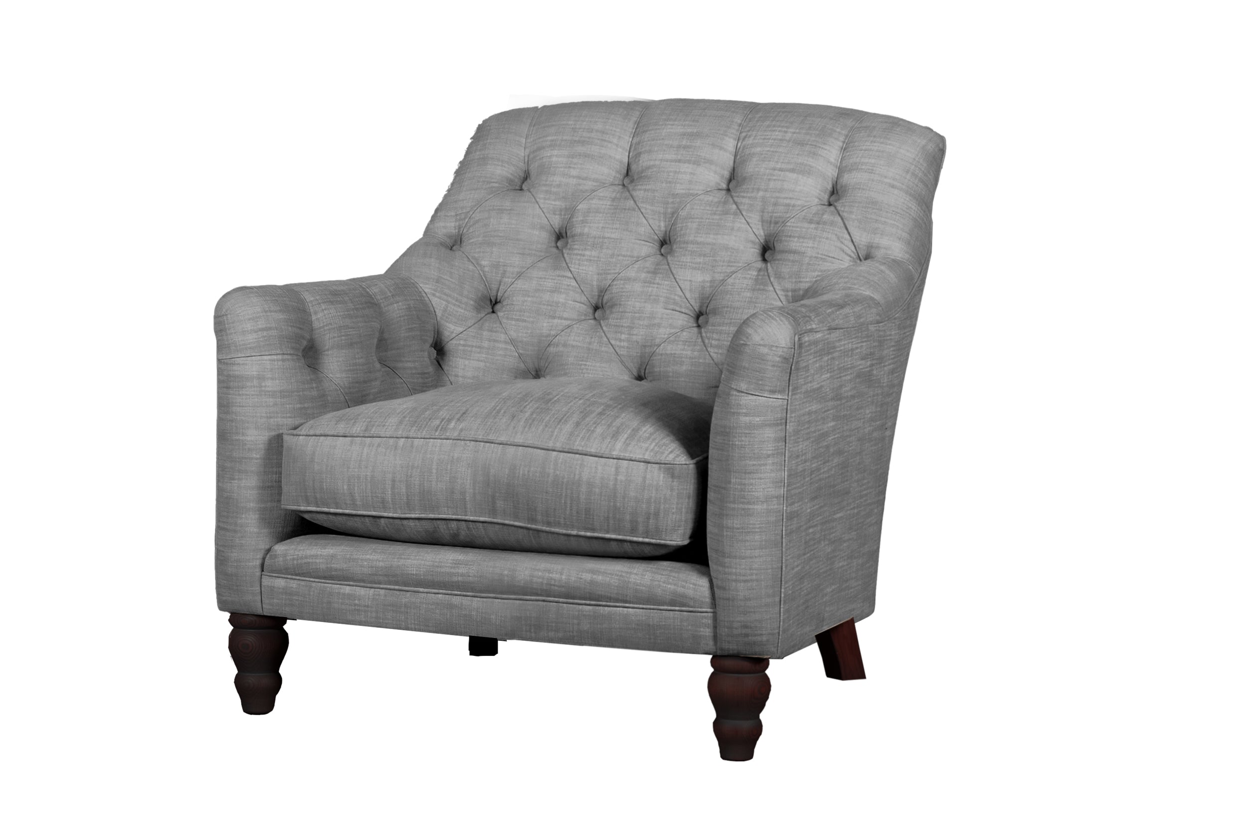 Old Boot Sofas Cubby Armchair Shabby Velvet Shale