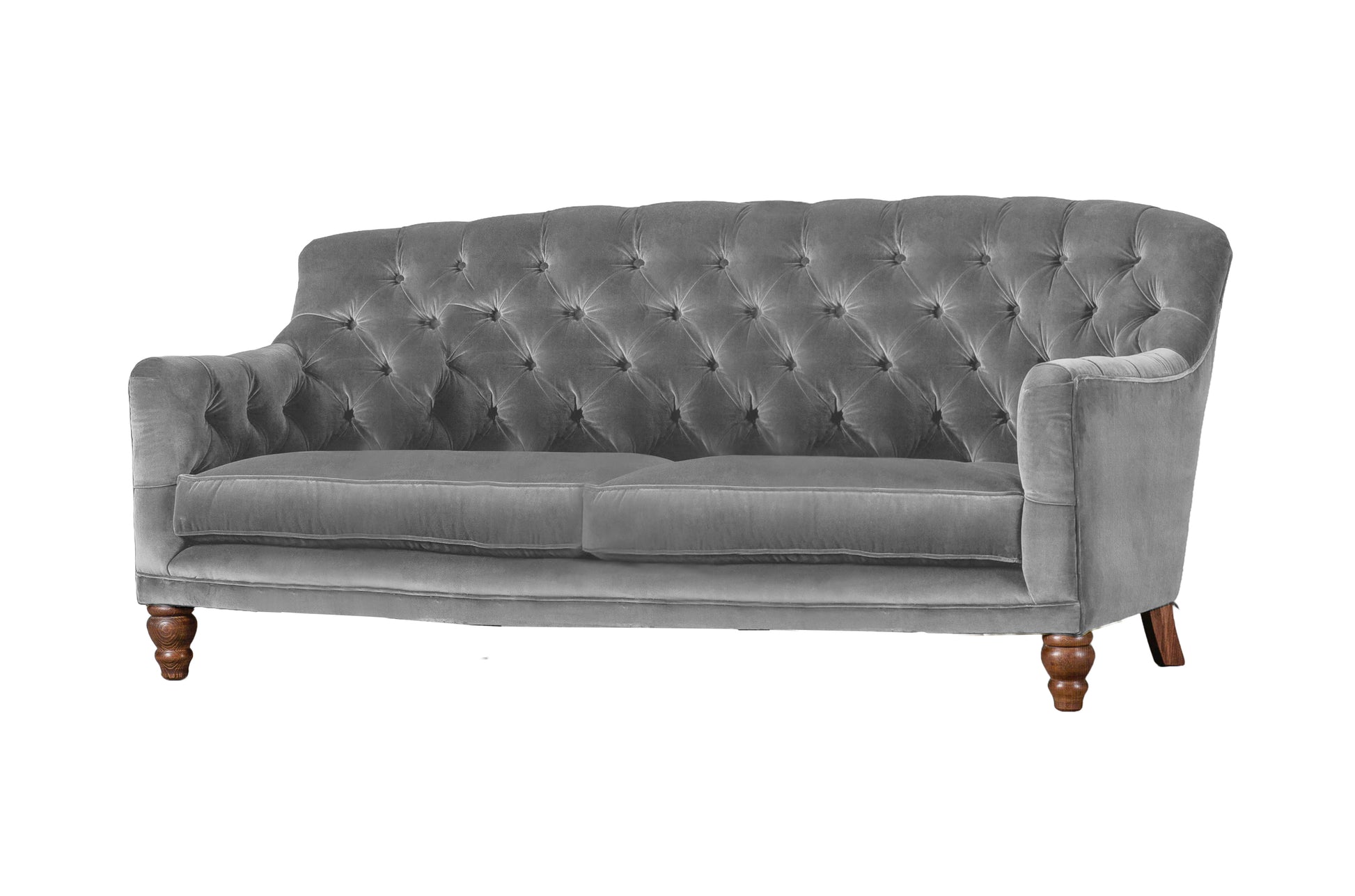 Old Boot Sofas Cubby Sofa Aged Velvet Ash