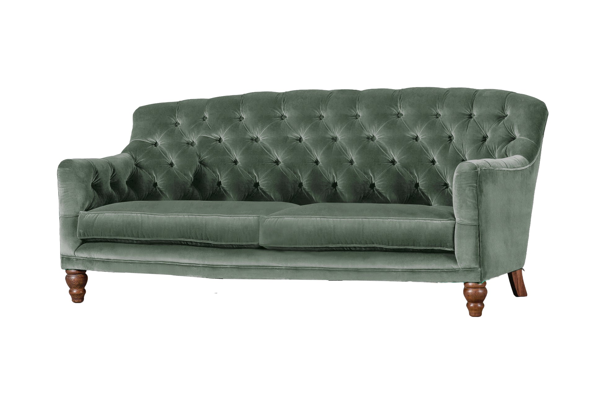 Old Boot Sofas Cubby Sofa Aged Velvet Seaglass