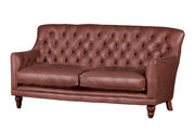 Old Boot Sofas Cubby Sofa Hobnail Leather Conker