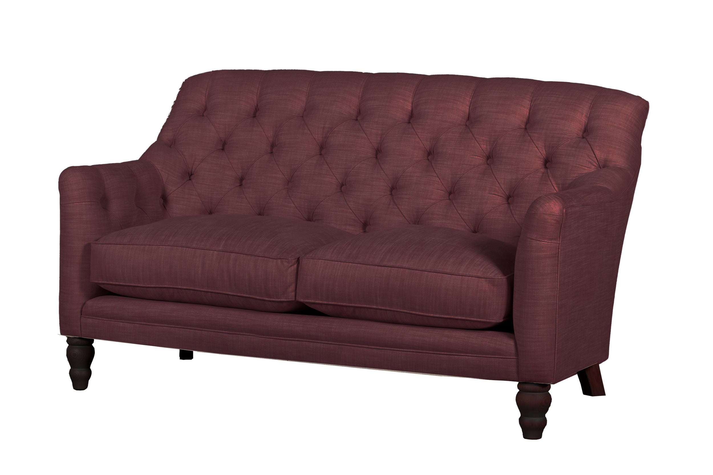 Old Boot Sofas Cubby Sofa Shabby Velvet Burgundy