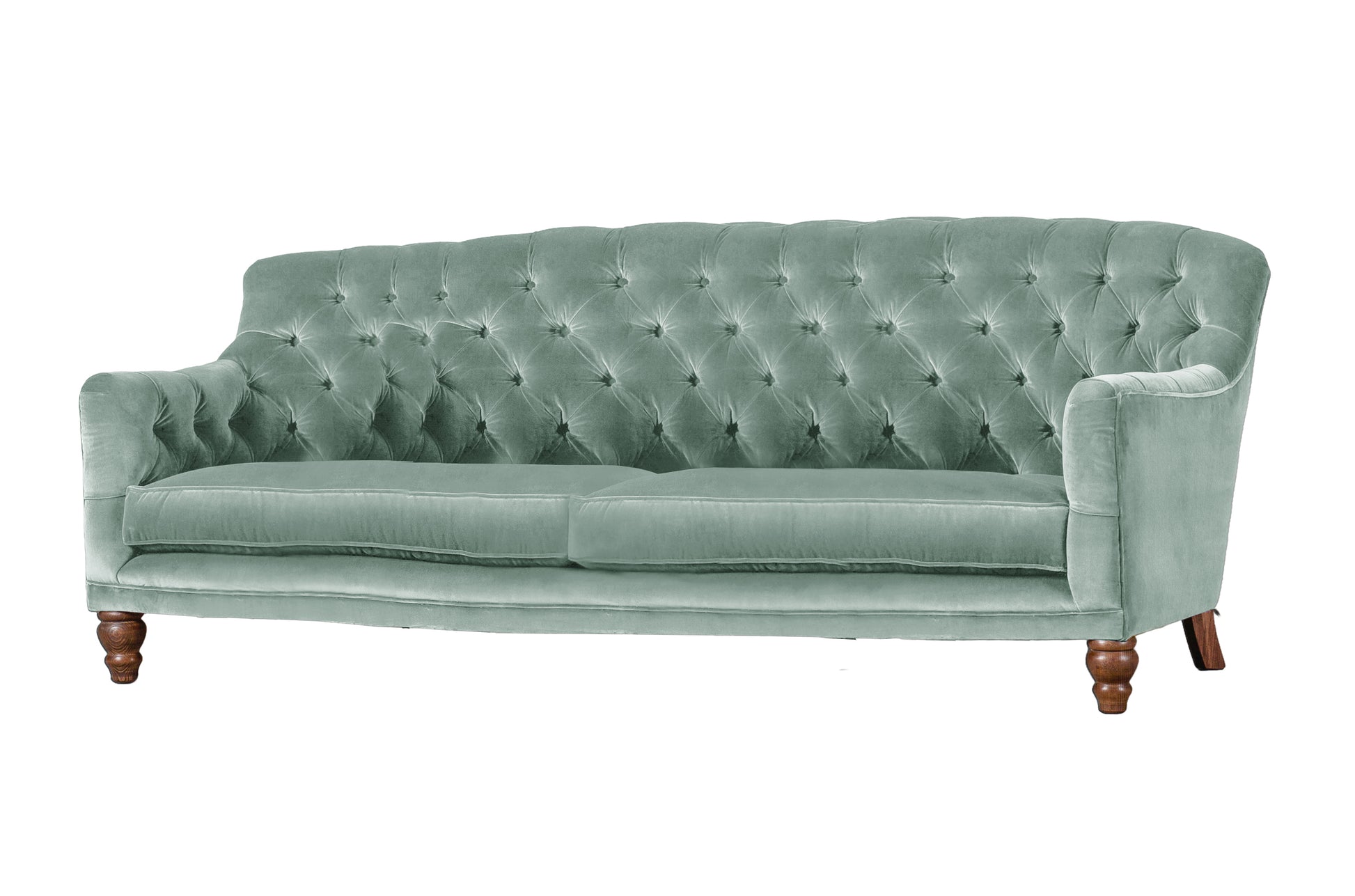 Old Boot Sofas Cubby Sofa Aged Velvet Powder