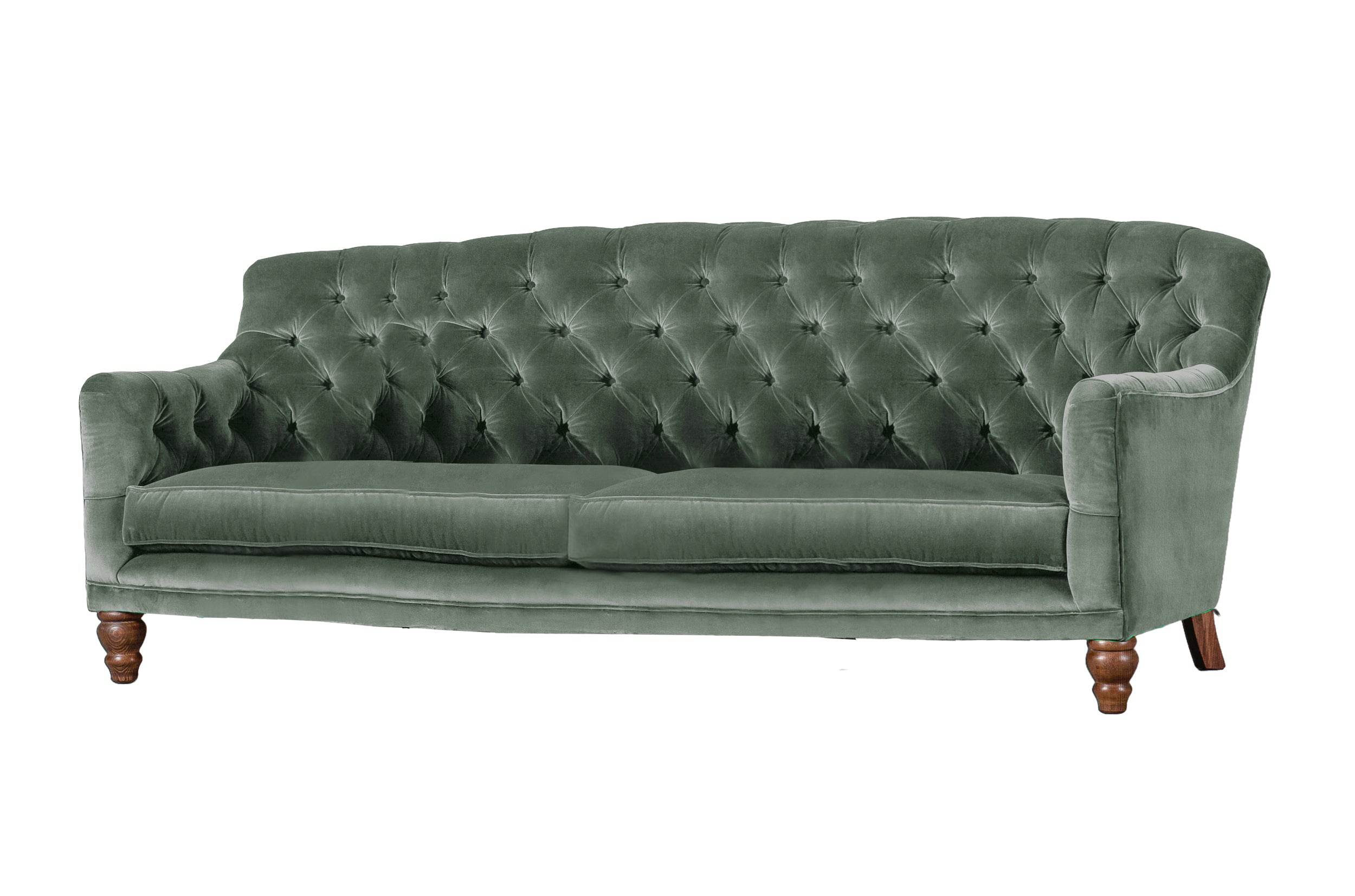 Old Boot Sofas Cubby Sofa Aged Velvet Seaglass