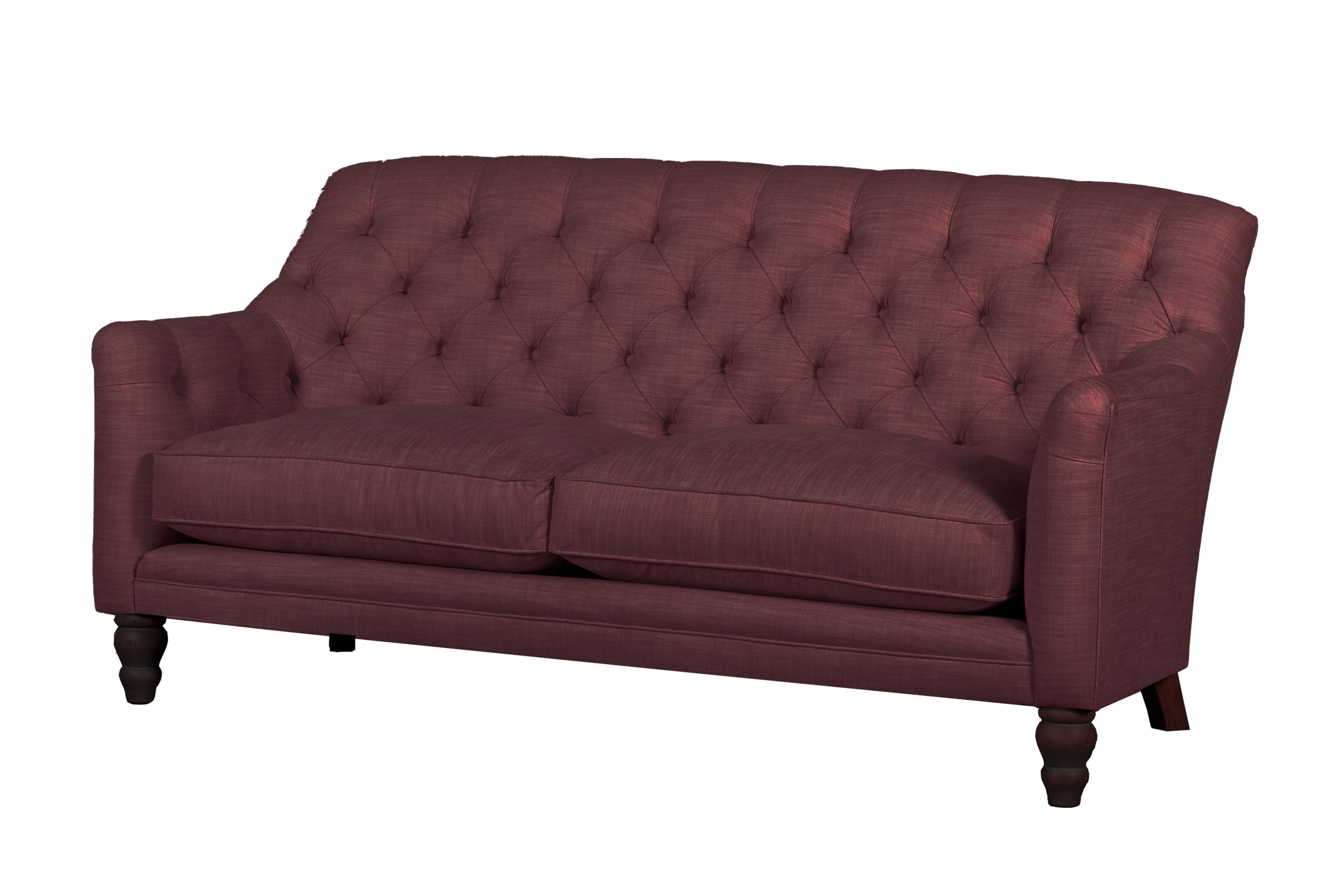 Old Boot Sofas Cubby Sofa Shabby Velvet Burgundy
