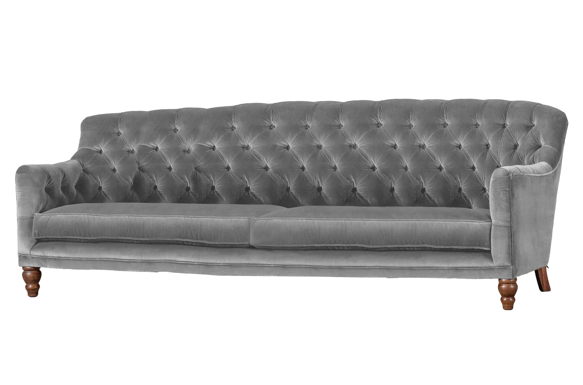Old Boot Sofas Cubby Sofa Aged Velvet Ash