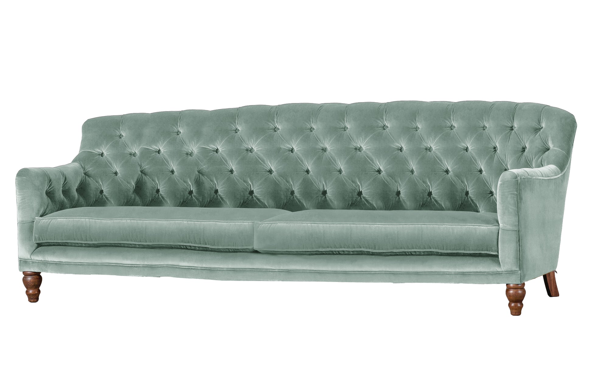 Old Boot Sofas Cubby Sofa Aged Velvet Powder