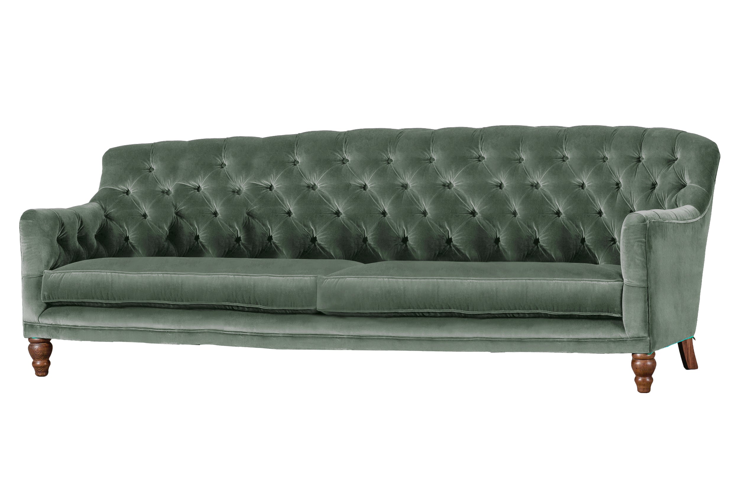 Old Boot Sofas Cubby Sofa Aged Velvet Seaglass