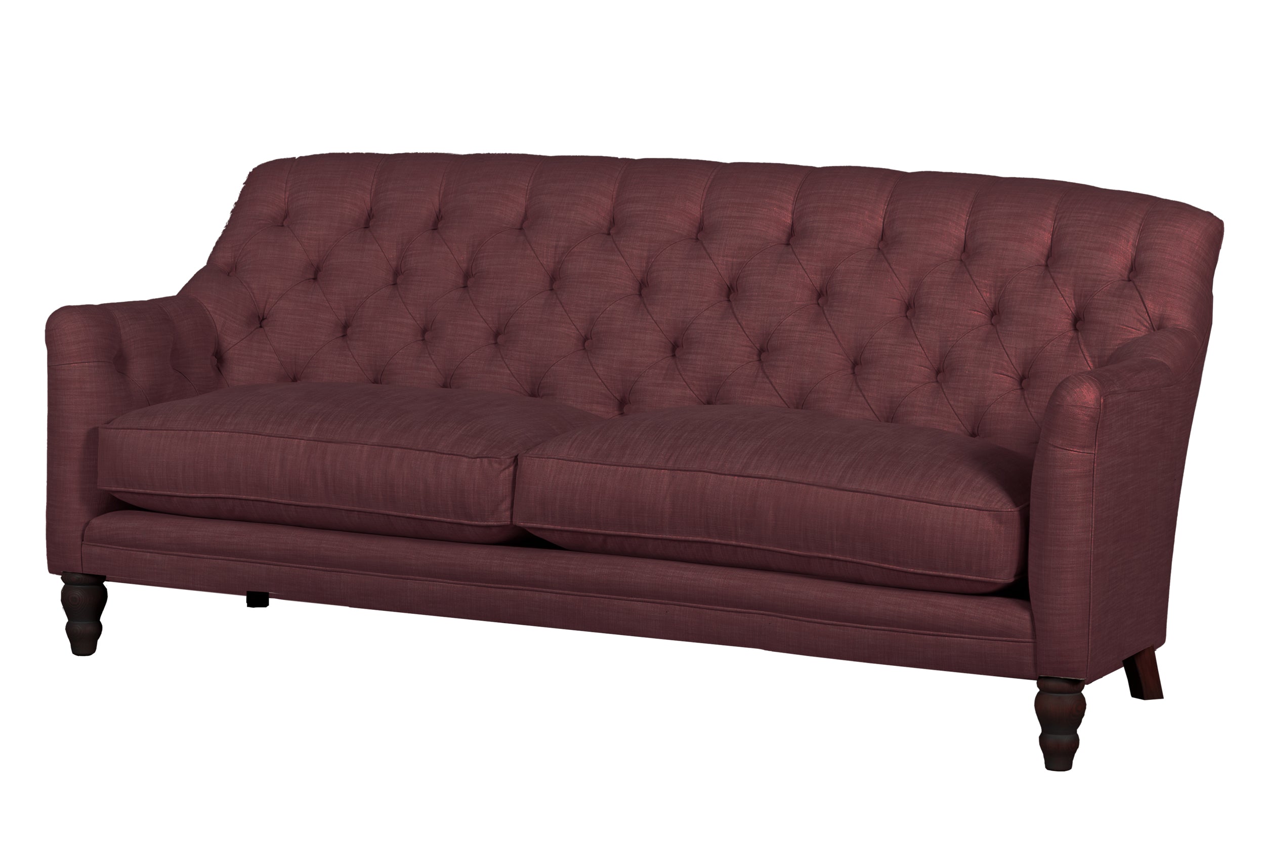 Old Boot Sofas Cubby Sofa Shabby Velvet Burgundy