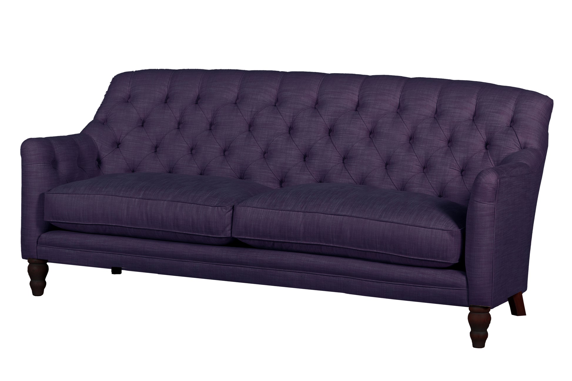 Old Boot Sofas Cubby Sofa Shabby Velvet Grape