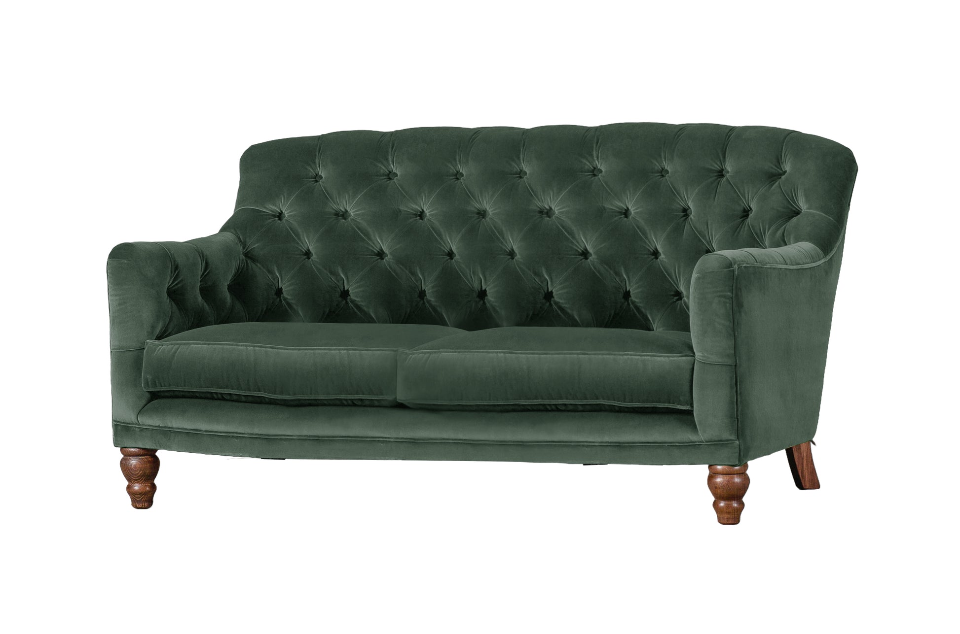 Old Boot Sofas Cubby Sofa Aged Velvet Emerald