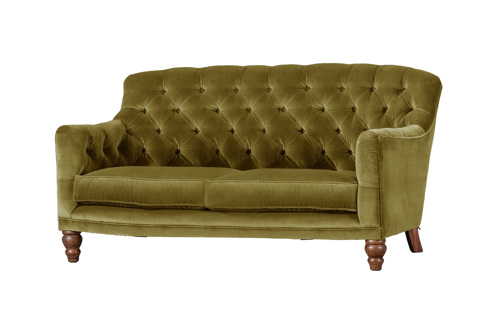 Old Boot Sofas Cubby Sofa Aged Velvet Ochre