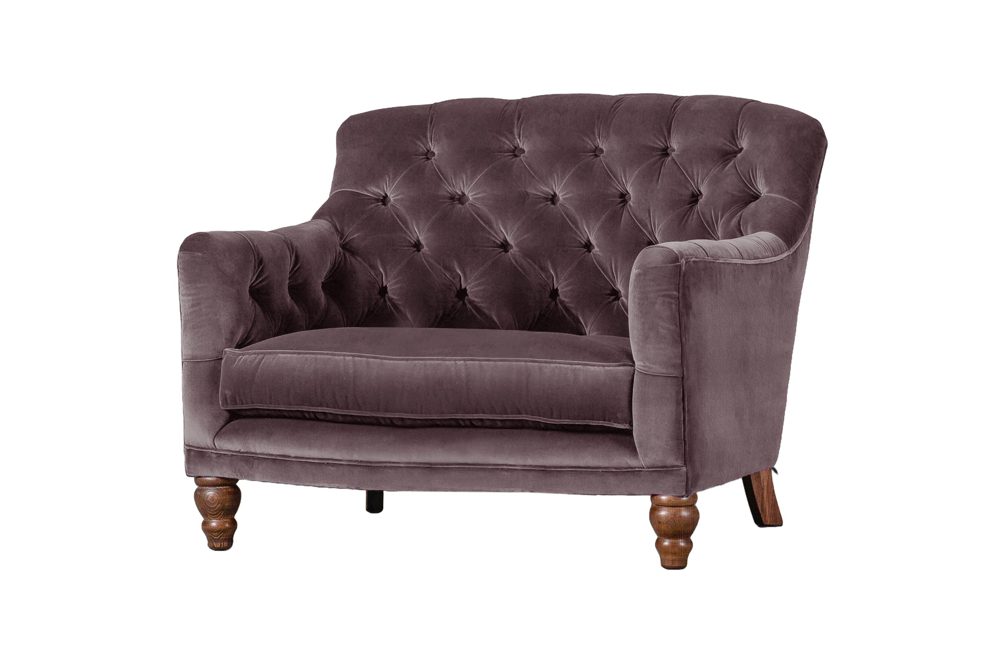 Old Boot Sofas Cubby Love Seat Aged Velvet Iris