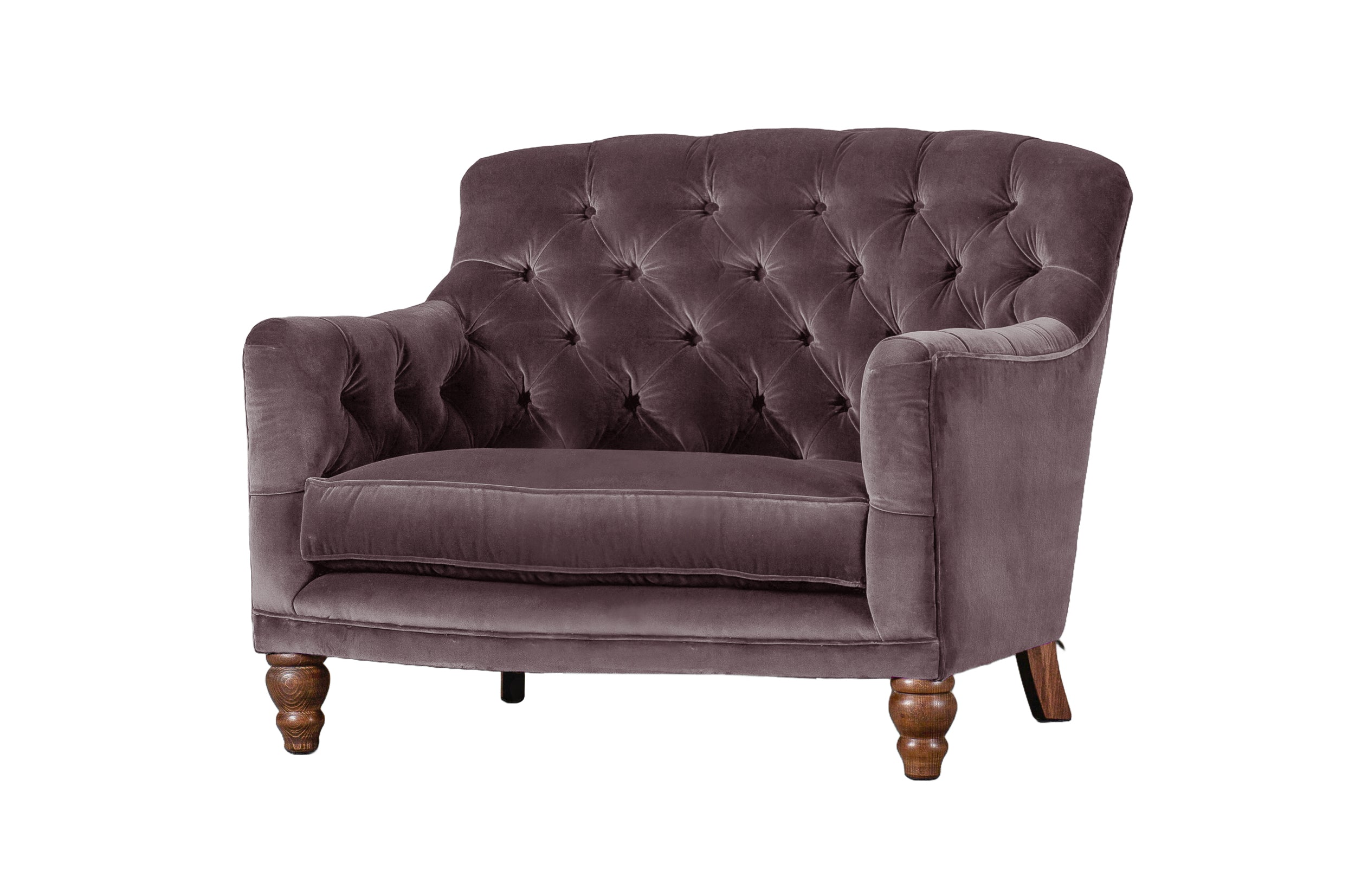 Old Boot Sofas Cubby Love Seat Aged Velvet Iris