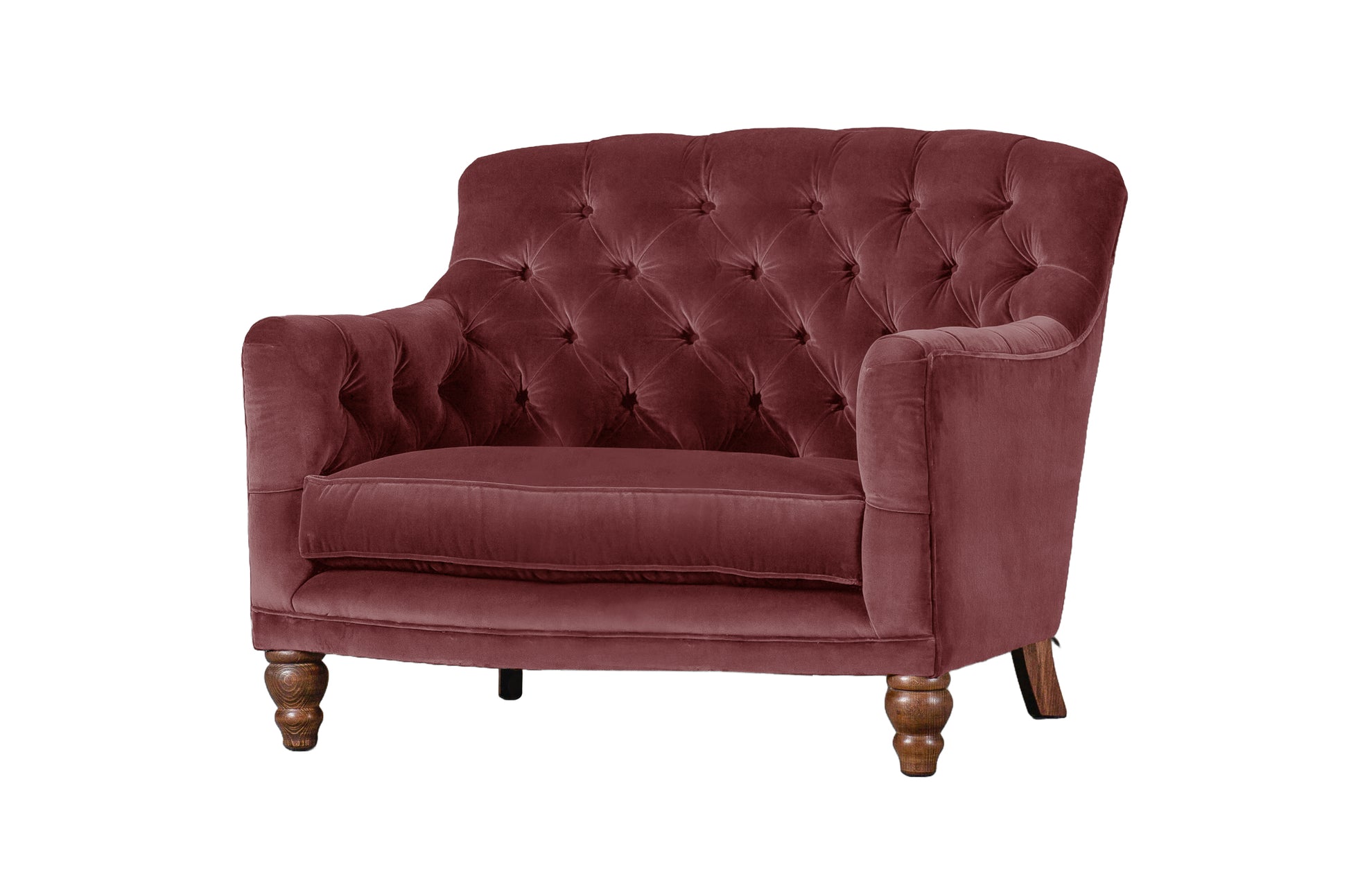 Old Boot Sofas Cubby Love Seat Aged Velvet Pinot