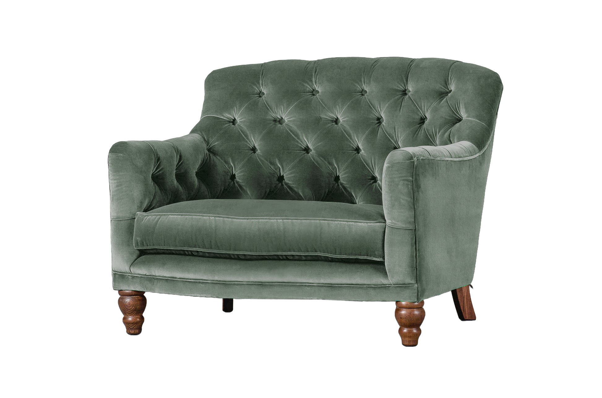 Old Boot Sofas Cubby Love Seat Aged Velvet Seaglass