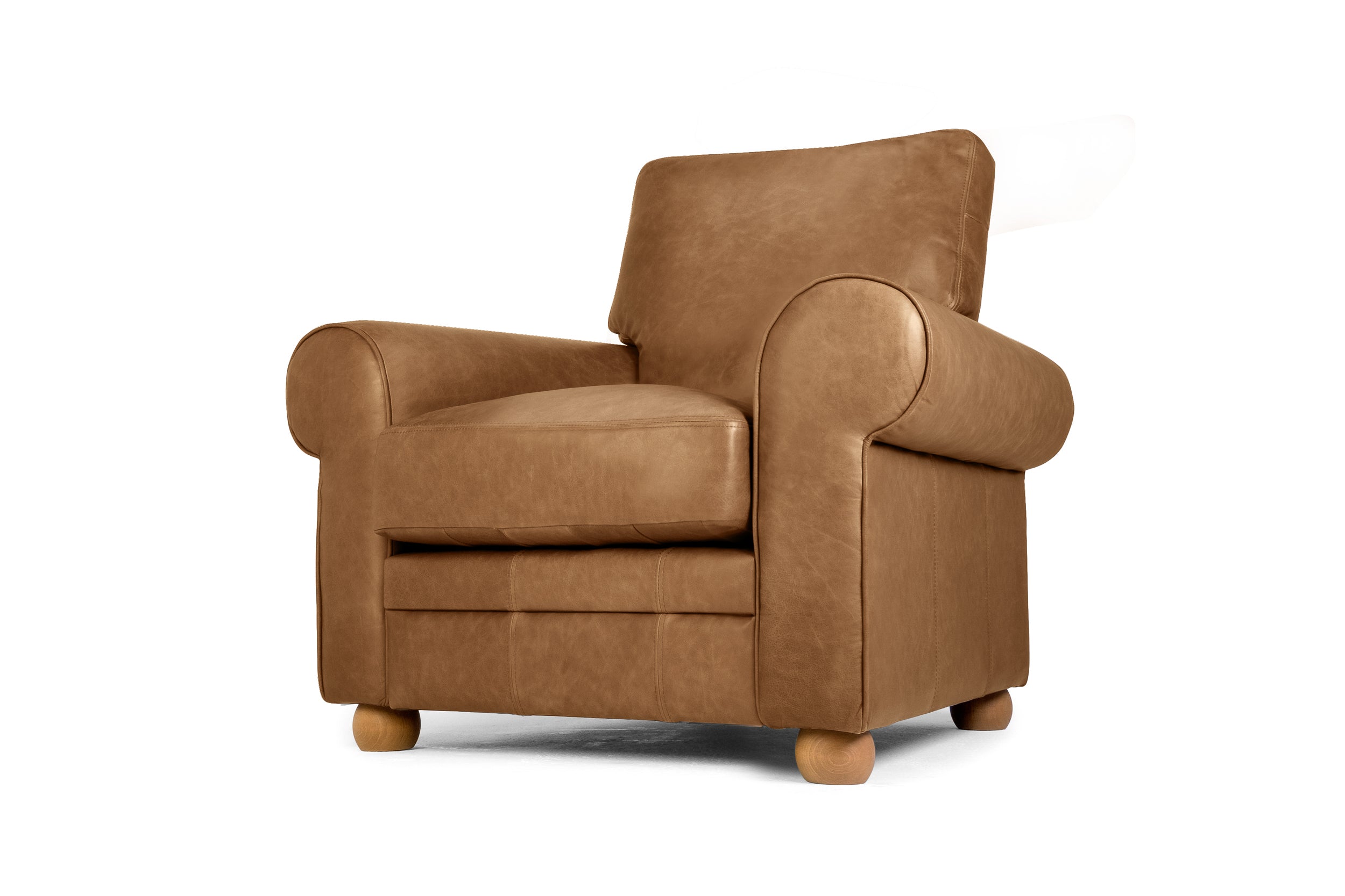 Old Boot Sofas Dixie Armchair Hobnail Leather Lush