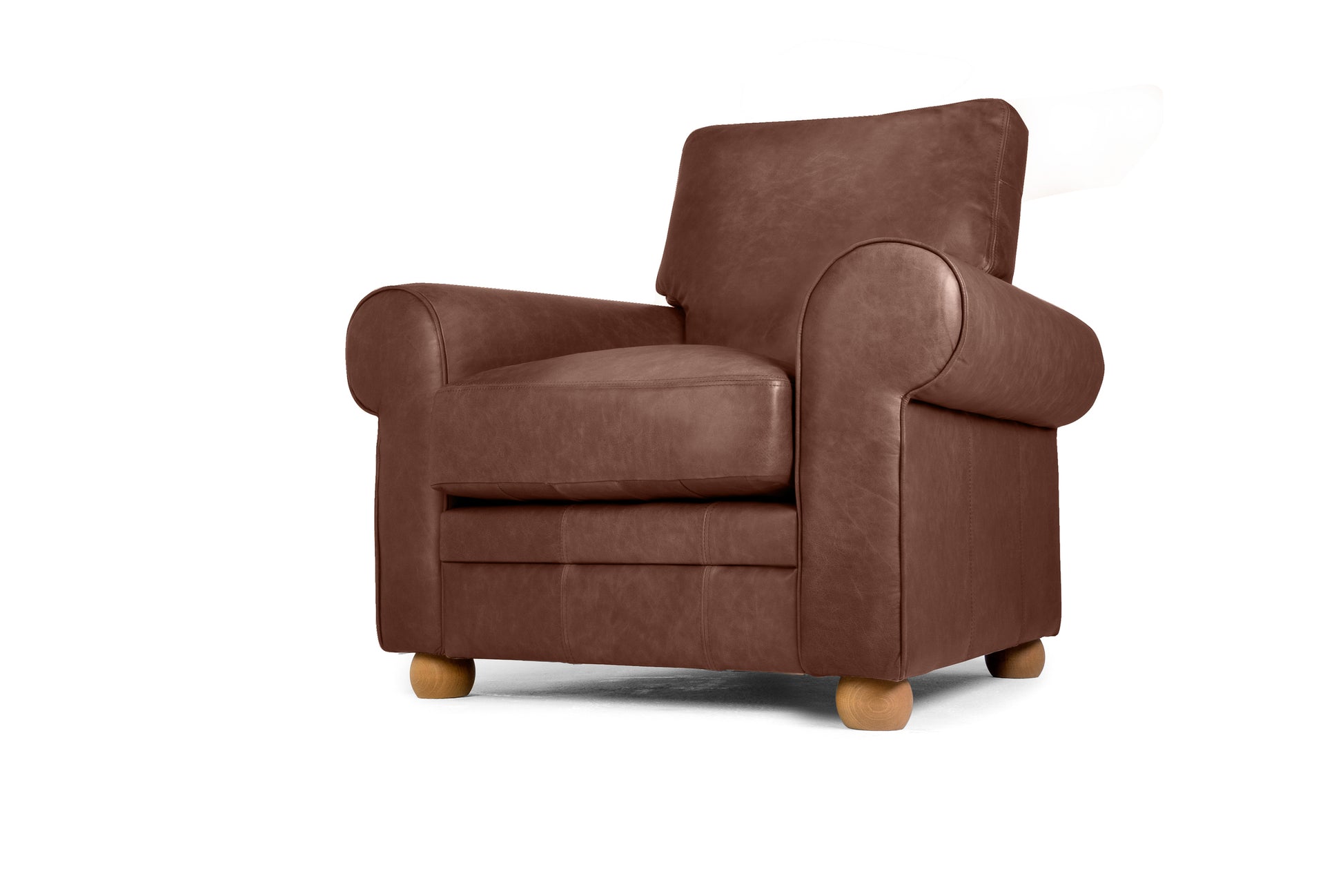 Old Boot Sofas Dixie Armchair Vintage Leather Brown
