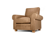 Old Boot Sofas Dixie Armchair in Vintage Leather Tan