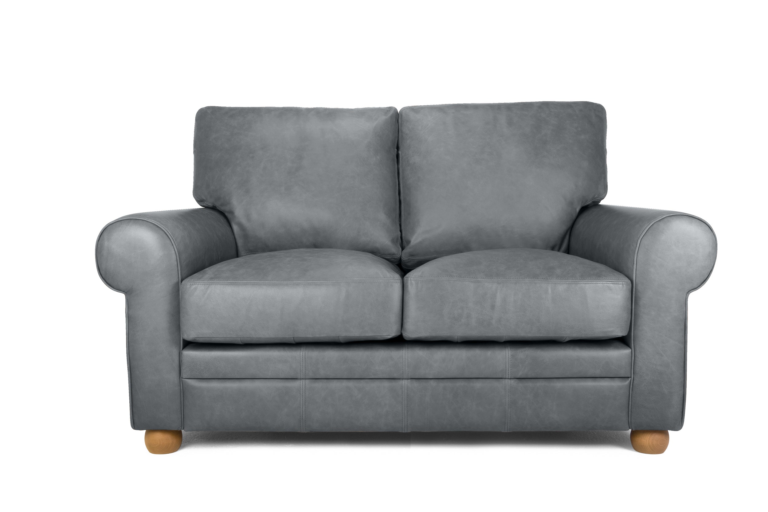 Old Boot Sofas Dixie Sofa Vintage Leather Grey