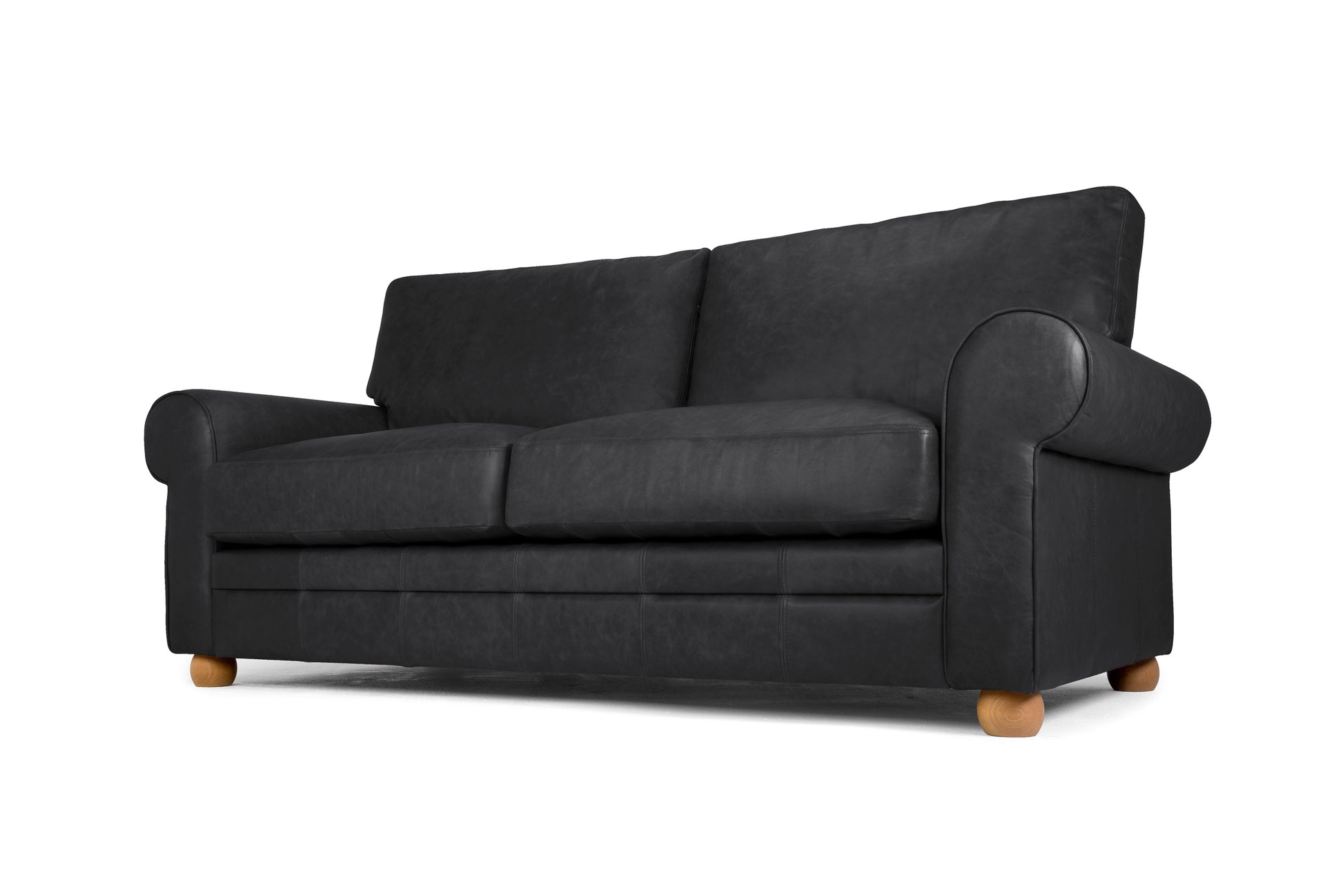 Old Boot Sofas Dixie Sofa Vintage Leather Black
