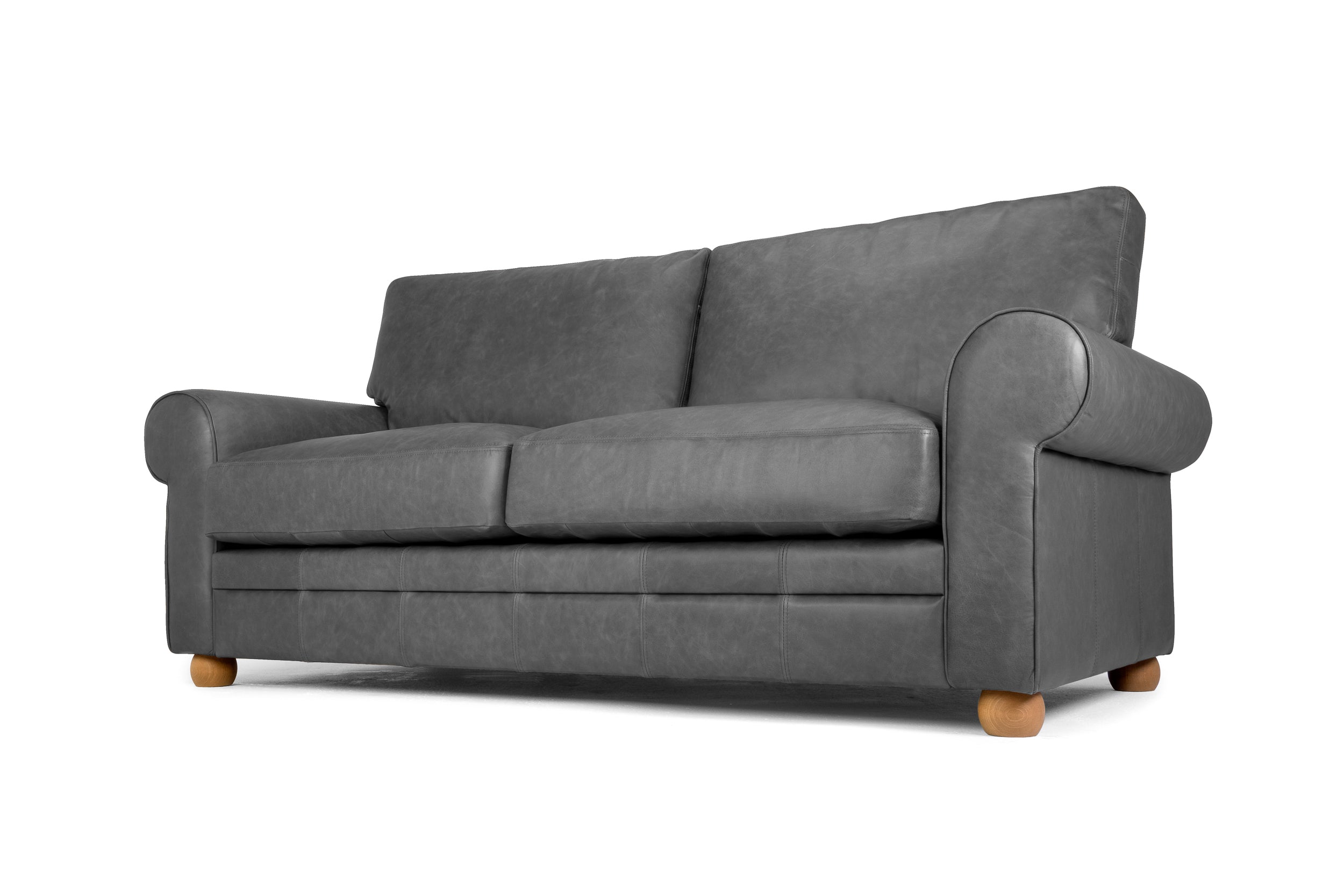 Old Boot Sofas Dixie Sofa Vintage Leather Slate