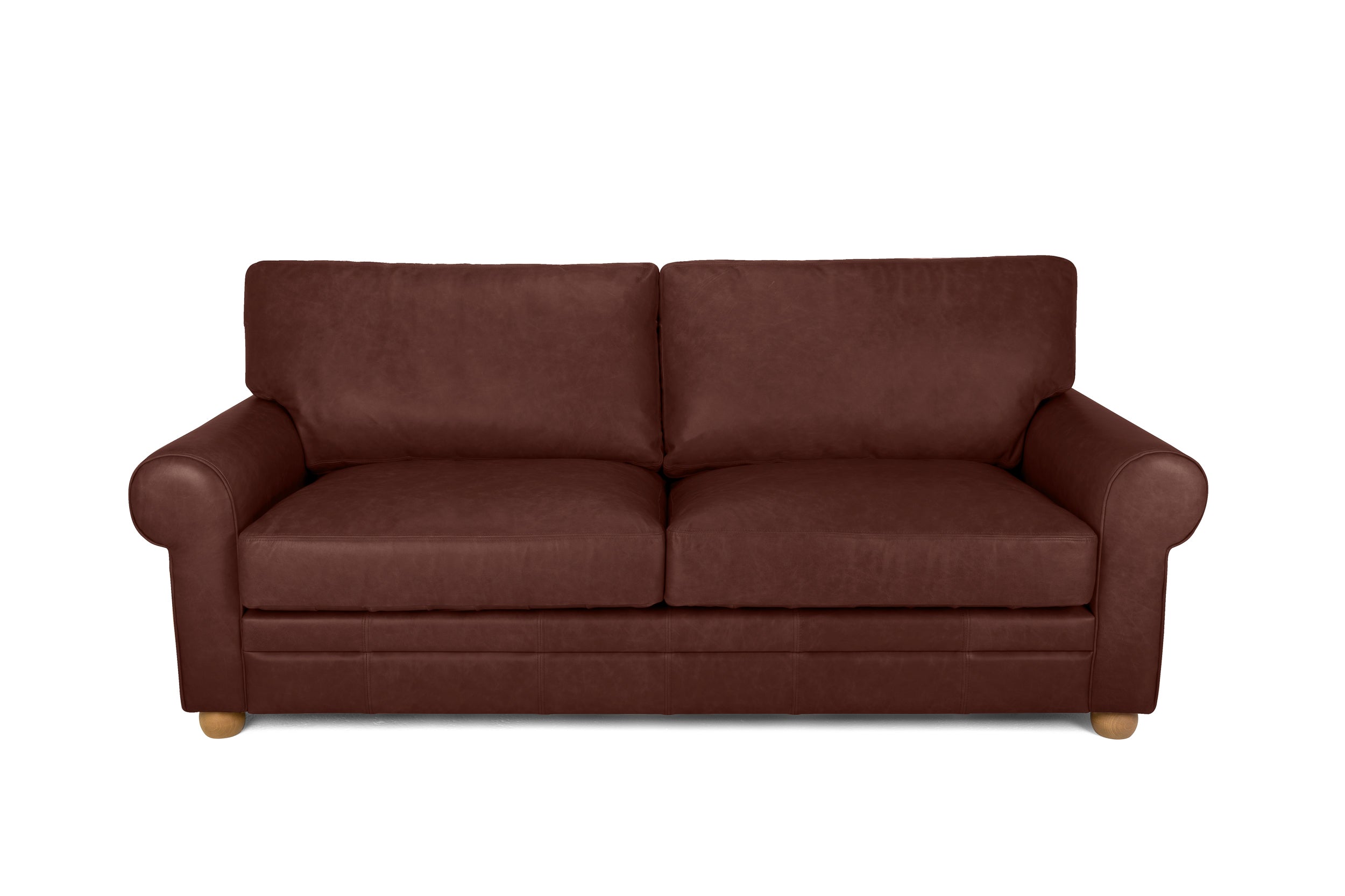 Old Boot Sofas Dixie Sofa Hobnail Leather Conker