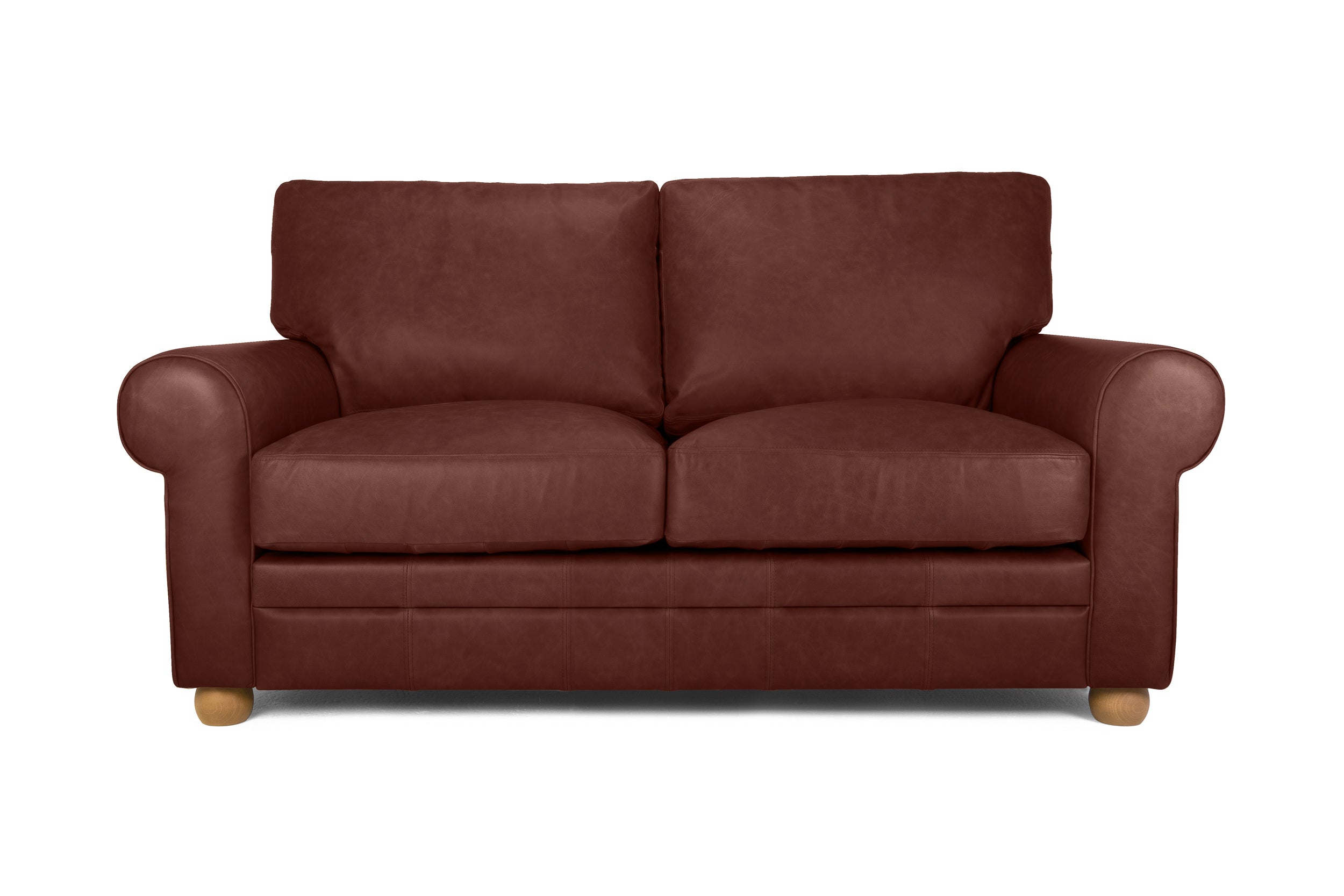 Old Boot Sofas Dixie Sofa Hobnail Leather Conker