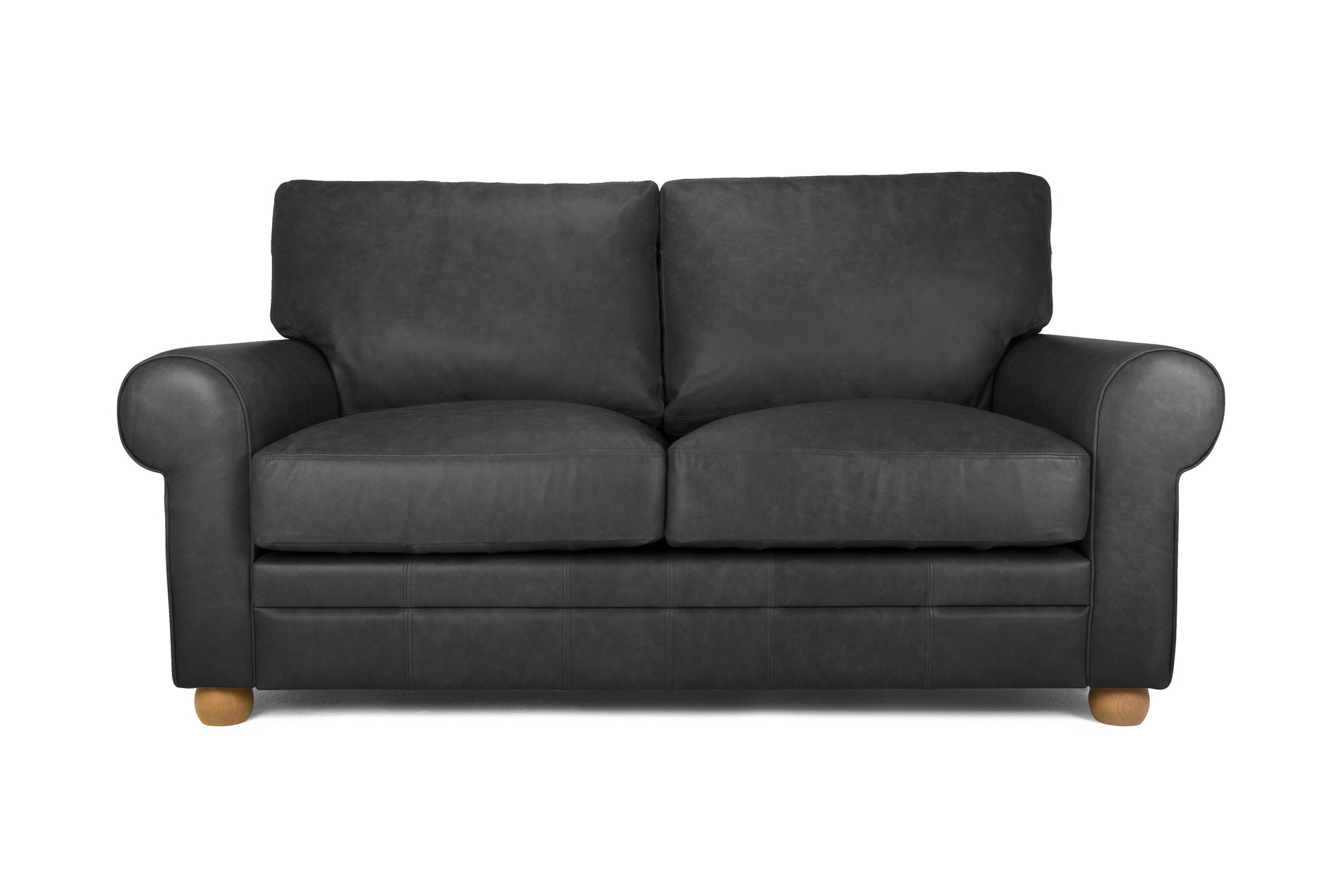 Old Boot Sofas Dixie Sofa Hobnail Leather Graphite