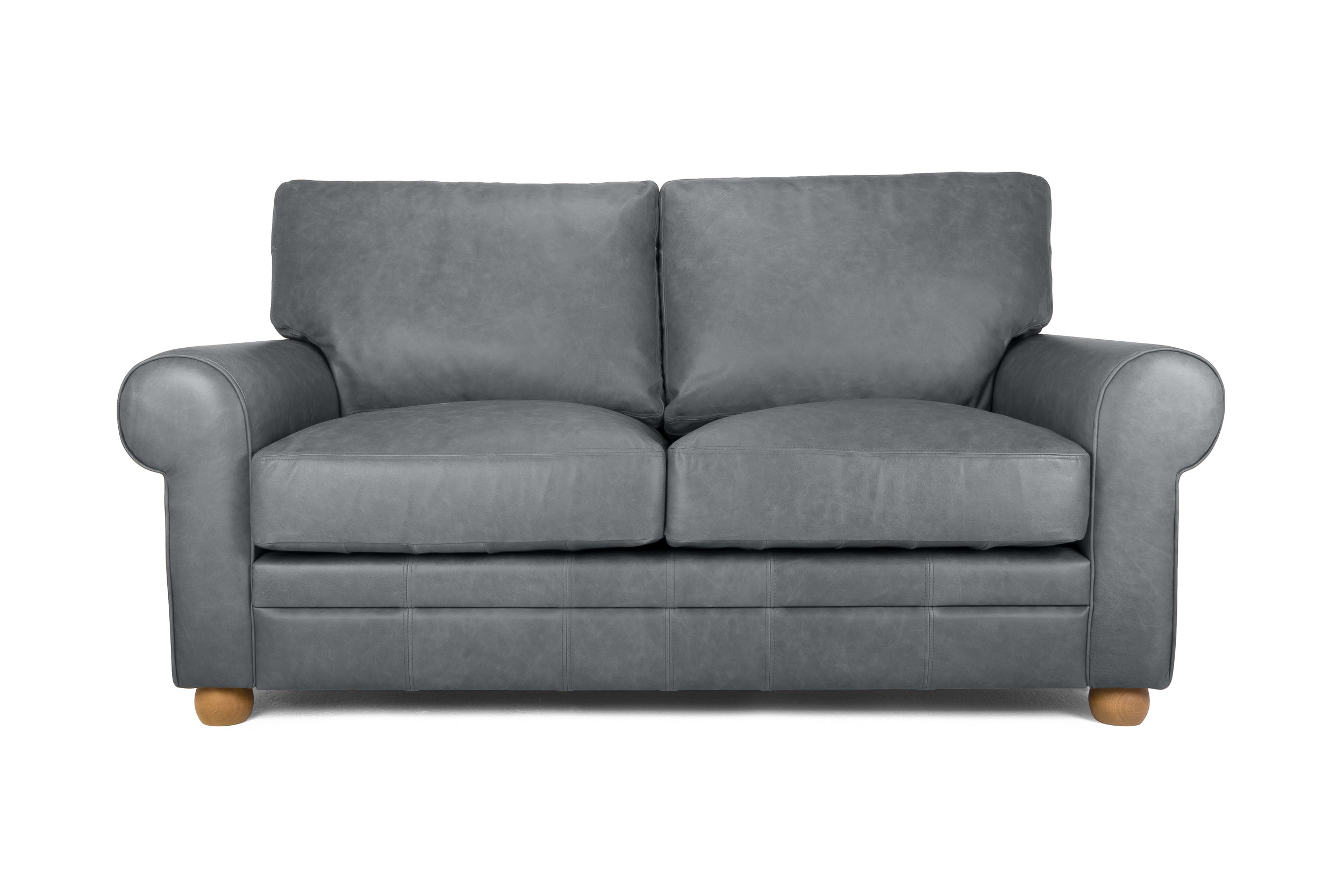Old Boot Sofas Dixie Sofa Vintage Leather Grey
