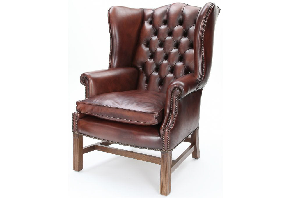 Old Boot Sofas Eton Armchair Original Leather Chocolate
