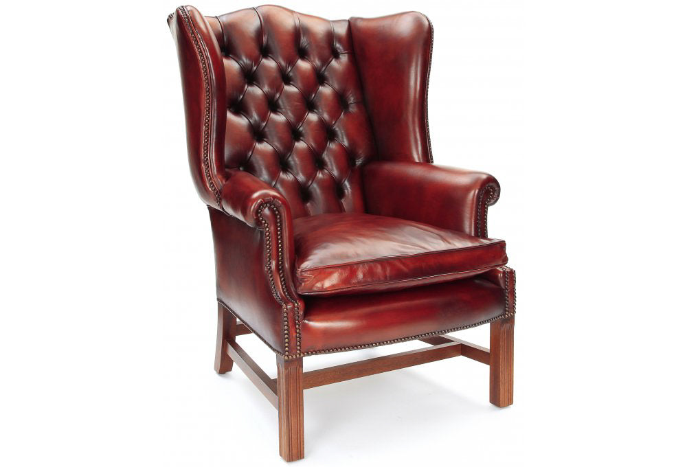 Old Boot Sofas Eton Armchair Original Leather Chestnut