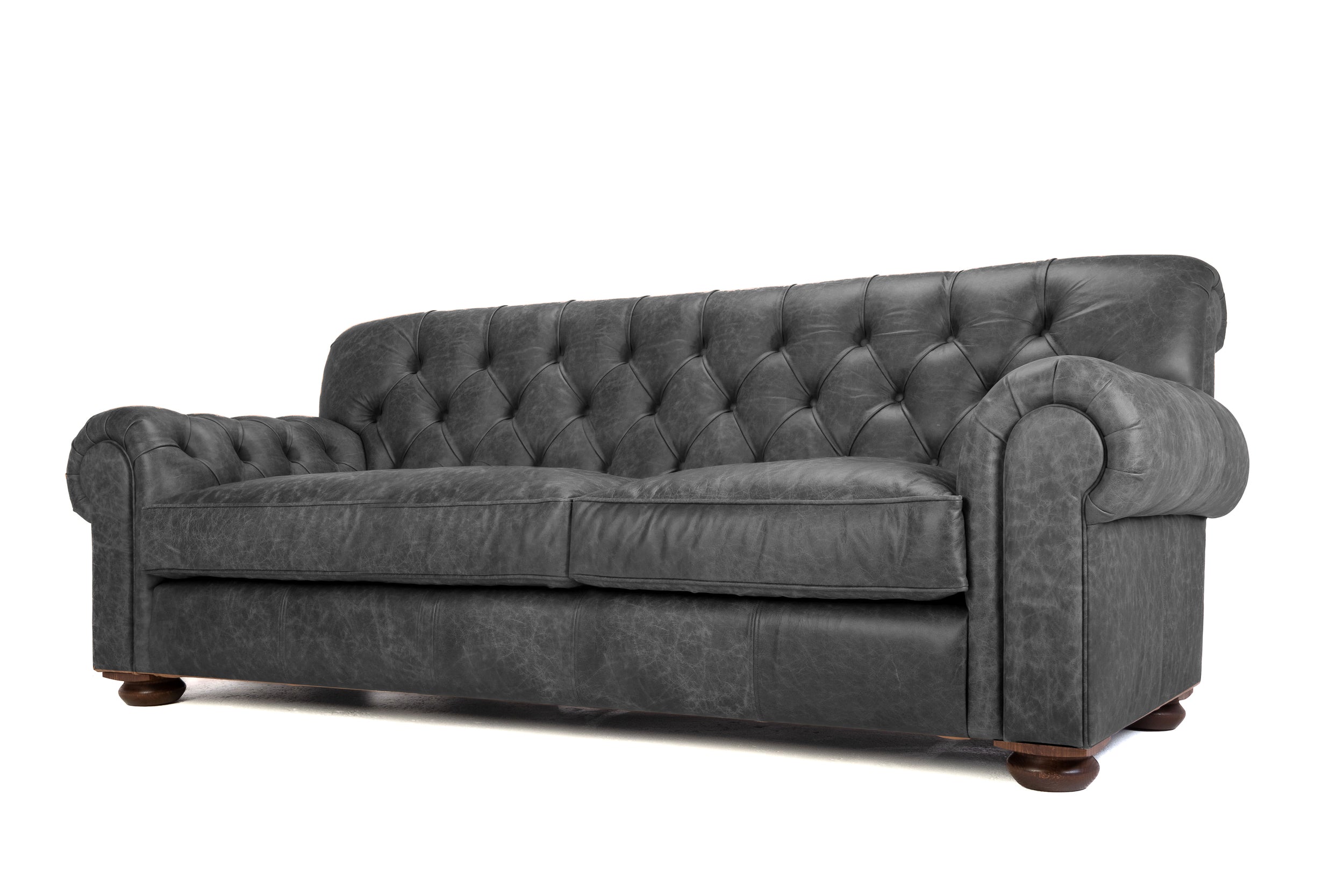 Old Boot Sofas Gaffer Sofa Vintage Leather Slate