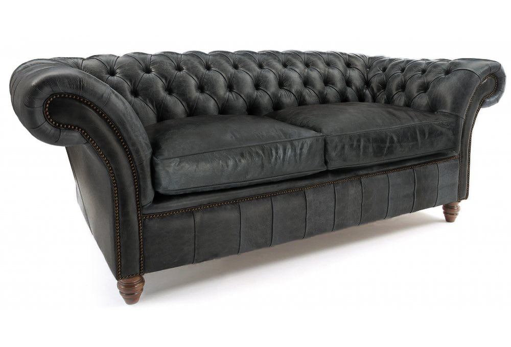 Old Boot Sofas Graduate Sofa Vintage Leather Slate