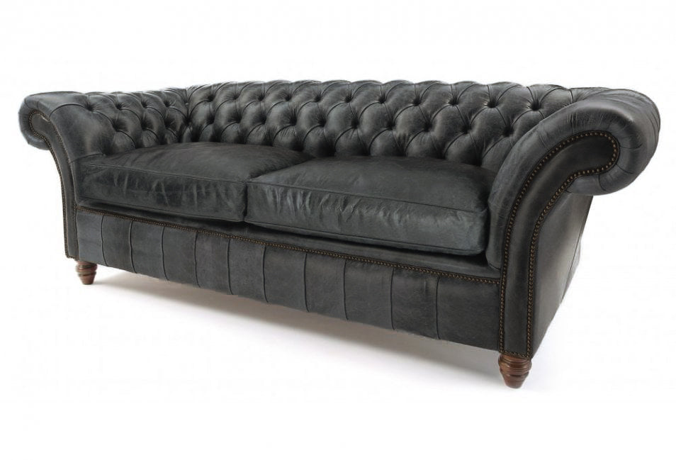 Old Boot Sofas Graduate Sofa Vintage Leather Slate