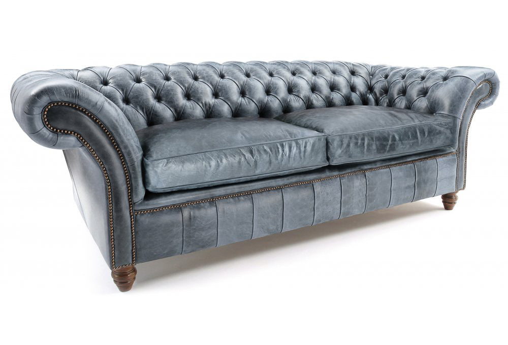 Old Boot Sofas Graduate Sofa Vintage Leather Grey