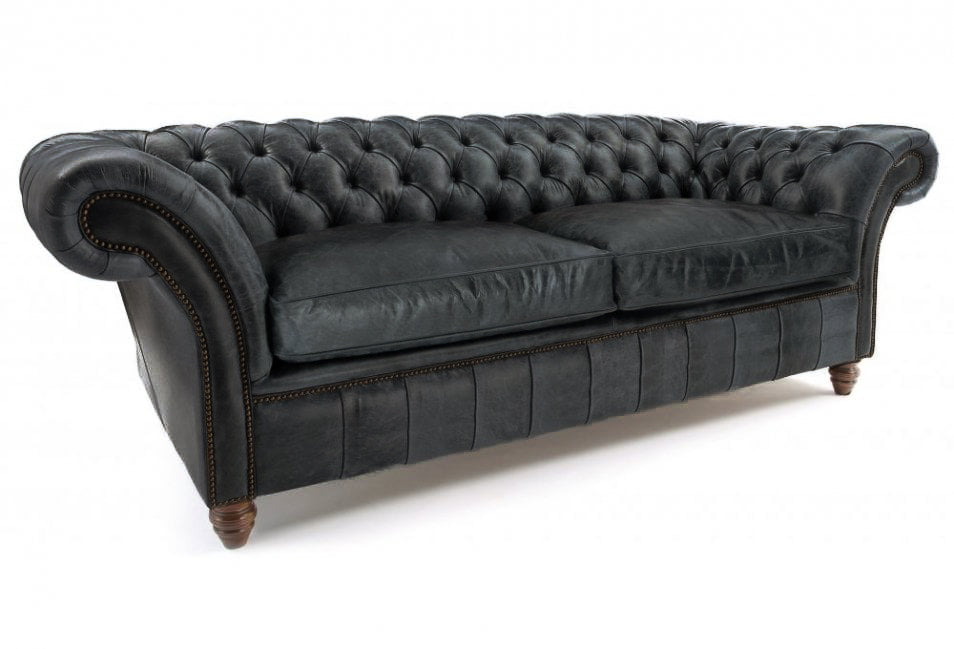 Old Boot Sofas Graduate Sofa Vintage Leather Slate