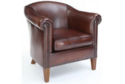 Old Boot Sofas Hoots Armchair Original Leather Chocolate