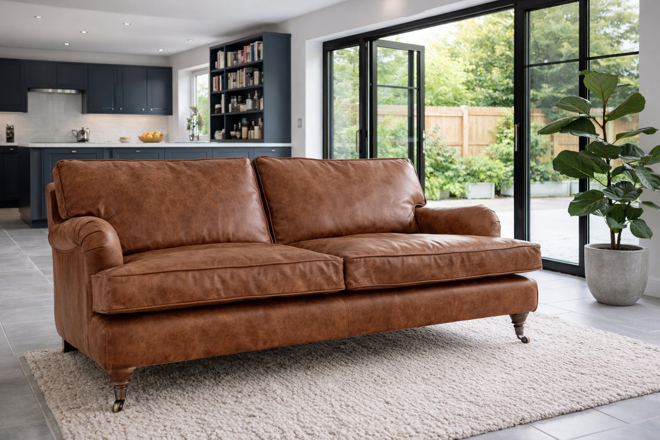 Old Boot Sofas Howard Leather Sofa