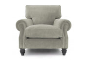 Old Boot Sofas Hepburn Armchair in Harmony Velvet Putty