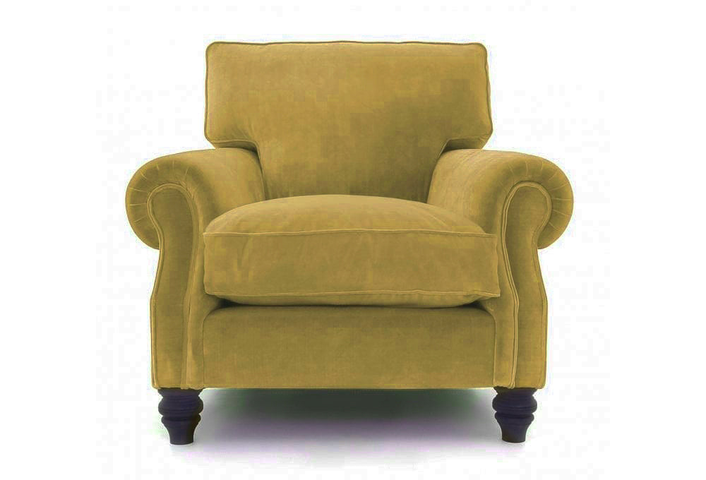 Old Boot Sofas Hepburn Armchair Lazy Linen Cornsilk
