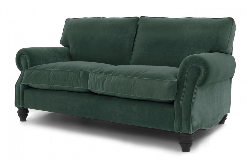 Old Boot Sofas Hepburn Sofa Aged Velvet Emerald