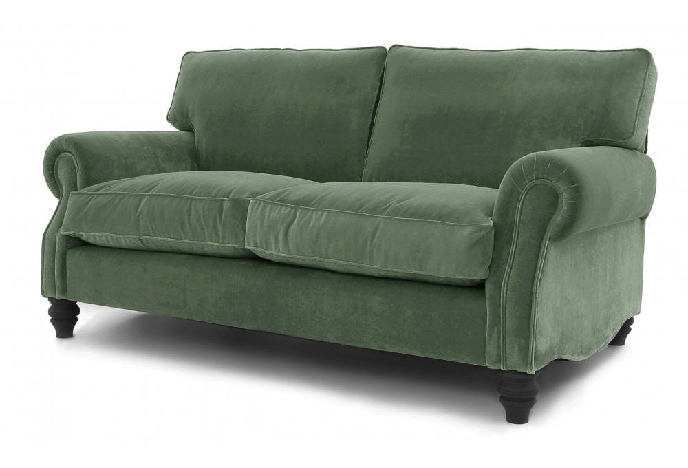Old Boot Sofas Hepburn Sofa Aged Velvet Seaglass