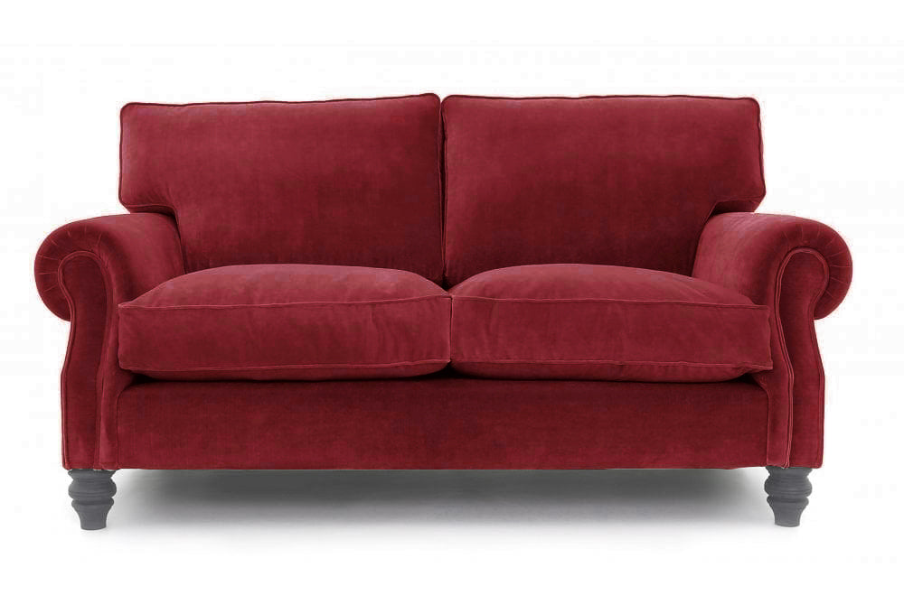 Old Boot Sofas Hepburn Sofa Harmony Velvet Berry
