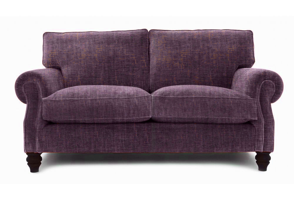 Old Boot Sofas Hepburn Sofa Shabby Velvet Grape