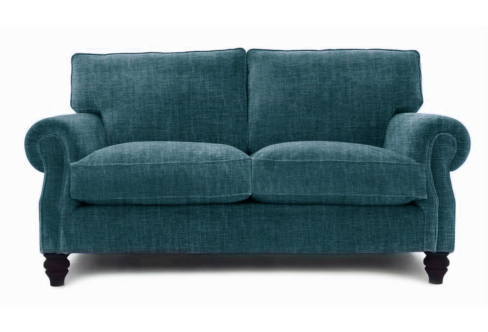 Old Boot Sofas Hepburn Sofa Shabby Velvet Prussian