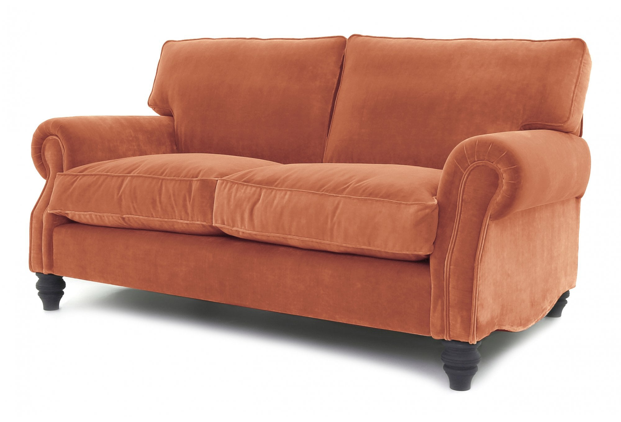 Old Boot Sofas Hepburn Sofa Vintage Velvet Rose Clay