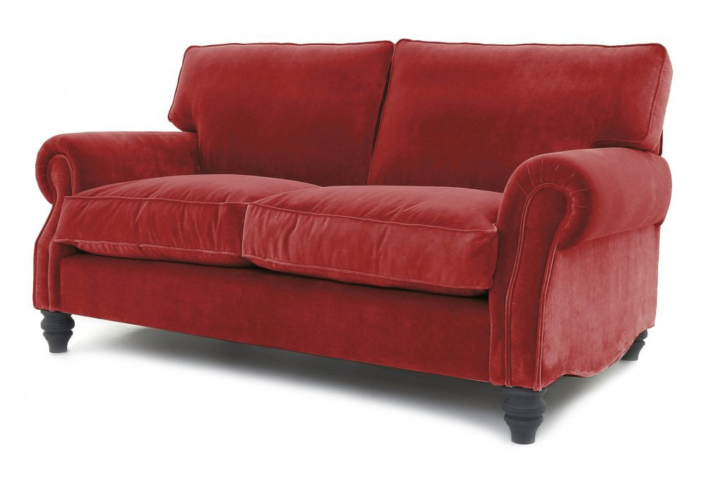 Old Boot Sofas Hepburn Sofa Vintage Velvet Scarlet