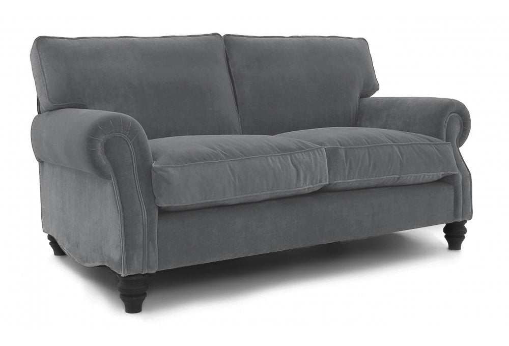 Old Boot Sofas Hepburn Sofa Aged Velvet Ash